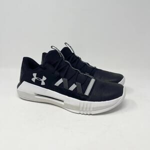 Under Armour Volleyball Shoes Womens‎ 11 Block City 2.0 Black White Athletic